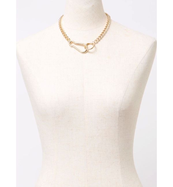 jouetie「マルチカラビナチェーンネックレス」|ネックレス|