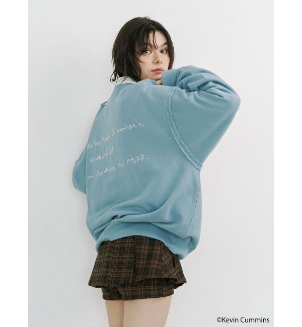 jouetie「【KevinCummins&times;jouetie】フォトダメージプルオーバー」|パーカー|
