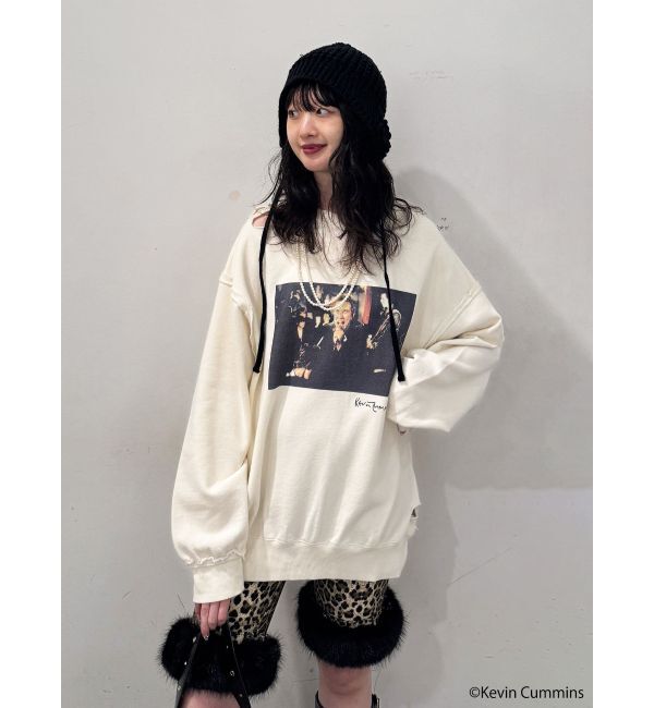 jouetie「【KevinCummins&times;jouetie】フォトダメージプルオーバー」|パーカー|