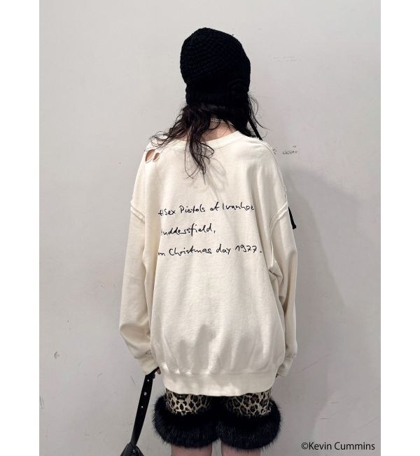jouetie「【KevinCummins&times;jouetie】フォトダメージプルオーバー」|パーカー|