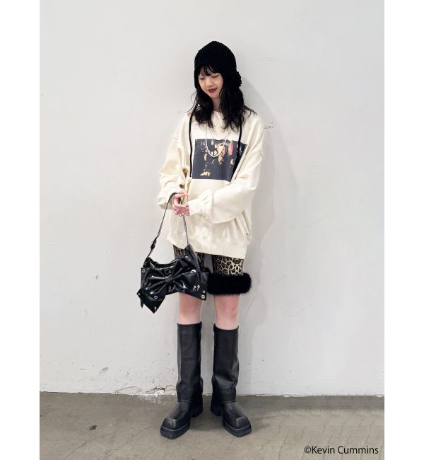 jouetie「【KevinCummins&times;jouetie】フォトダメージプルオーバー」|パーカー|