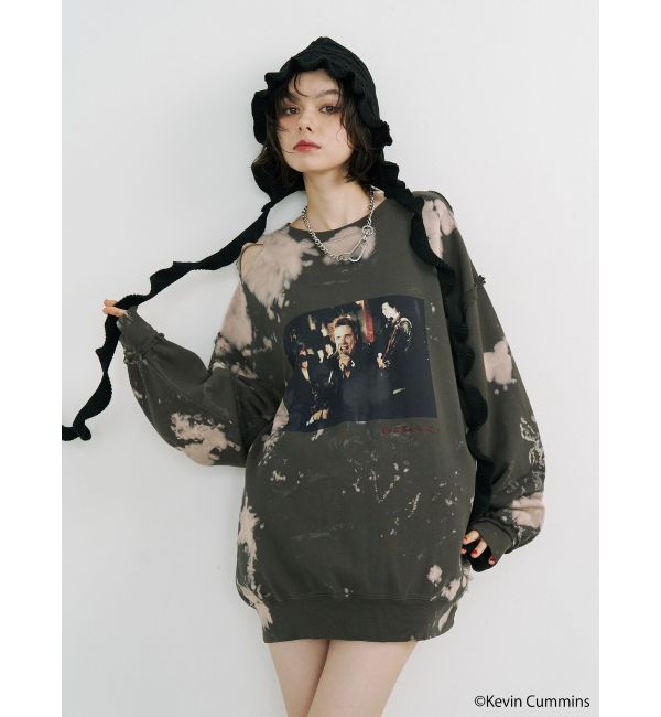 jouetie「【KevinCummins&times;jouetie】フォトダメージプルオーバー」|パーカー|