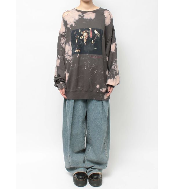 jouetie「【KevinCummins&times;jouetie】フォトダメージプルオーバー」|パーカー|