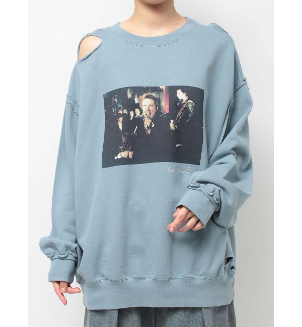 jouetie「【KevinCummins&times;jouetie】フォトダメージプルオーバー」|パーカー|