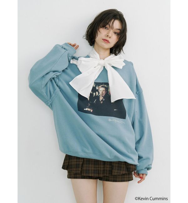 jouetie「【KevinCummins&times;jouetie】フォトダメージプルオーバー」|パーカー|