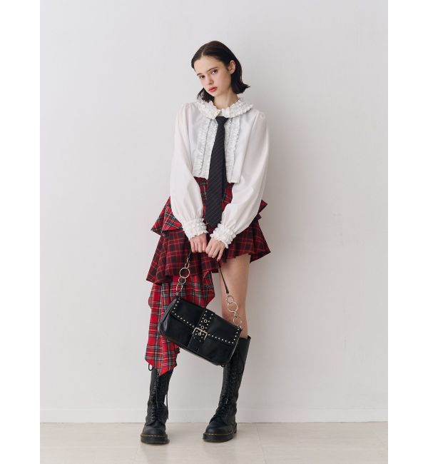 jouetie「フリルカラーショートブラウス」|シャツ・ブラウス|