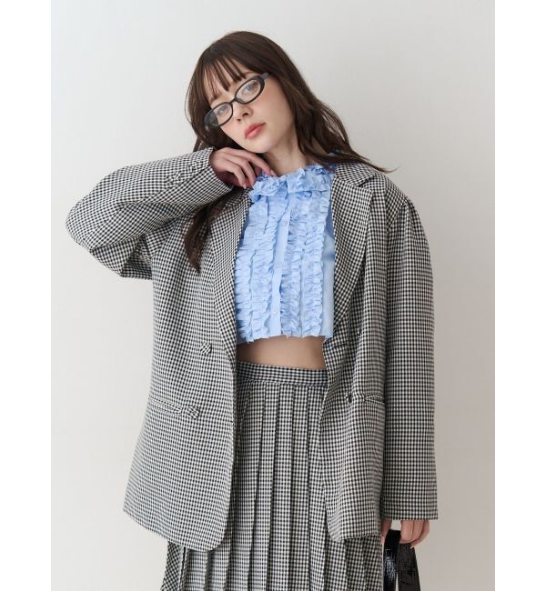 jouetie「フリルカラーショートブラウス」|シャツ・ブラウス|