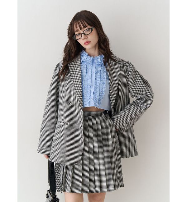 jouetie「フリルカラーショートブラウス」|シャツ・ブラウス|