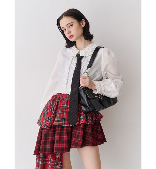 jouetie「フリルカラーショートブラウス」|シャツ・ブラウス|