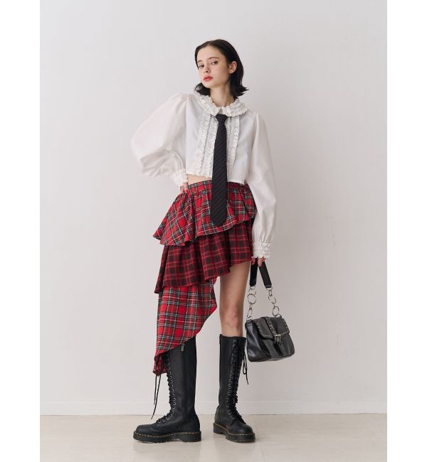 jouetie「フリルカラーショートブラウス」|シャツ・ブラウス|