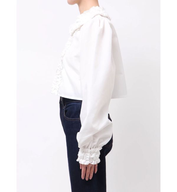 jouetie「フリルカラーショートブラウス」|シャツ・ブラウス|