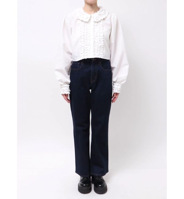 jouetie「フリルカラーショートブラウス」|シャツ・ブラウス|