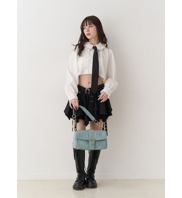 jouetie「フリルカラーショートブラウス」|シャツ・ブラウス|