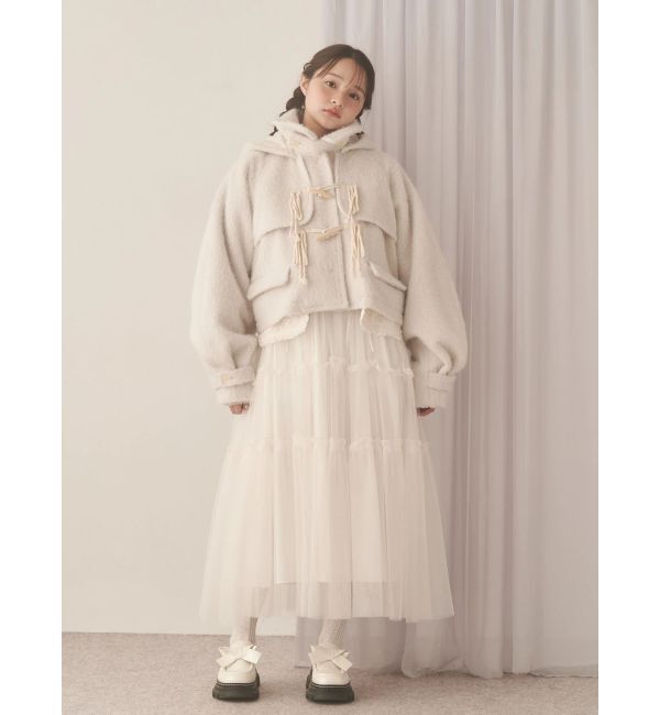 merry jenny「petit flowerチュールキャミワンピース」|ワンピース|