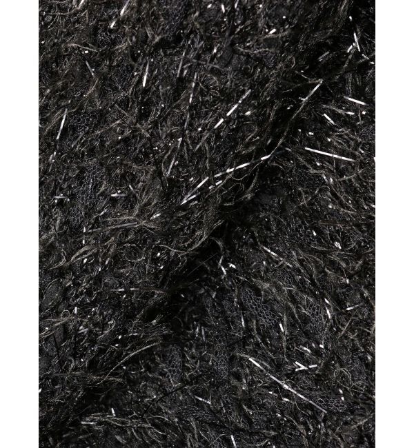 GYDA「ラメツイードチェーンジャケット」|ブルゾン・スタジャン|