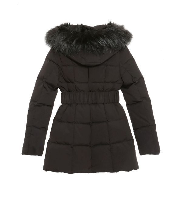 GYDA「【TINY】GDベルト付きロングダウンコート」|ダウン|