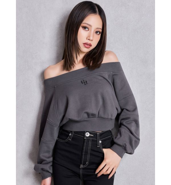 GYDA「GG short スウェットトップス」|スウェット・ジャージ|