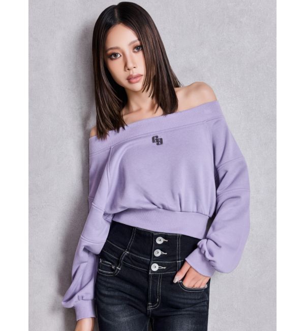 GYDA「GG short スウェットトップス」|スウェット・ジャージ|