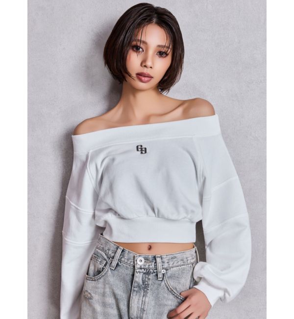 GYDA「GG short スウェットトップス」|スウェット・ジャージ|