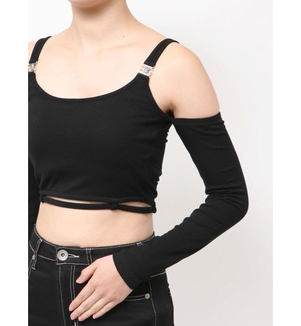 GYDA「SymmetryGYDAウエストバインダートップス」|Tシャツ・カットソー|