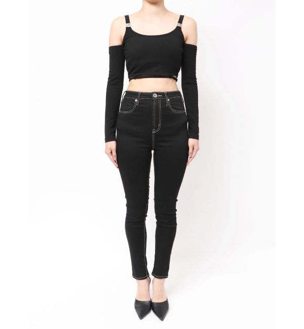 GYDA「SymmetryGYDAウエストバインダートップス」|Tシャツ・カットソー|