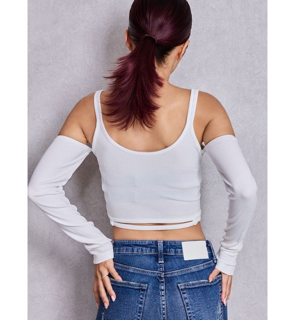 GYDA「SymmetryGYDAウエストバインダートップス」|Tシャツ・カットソー|