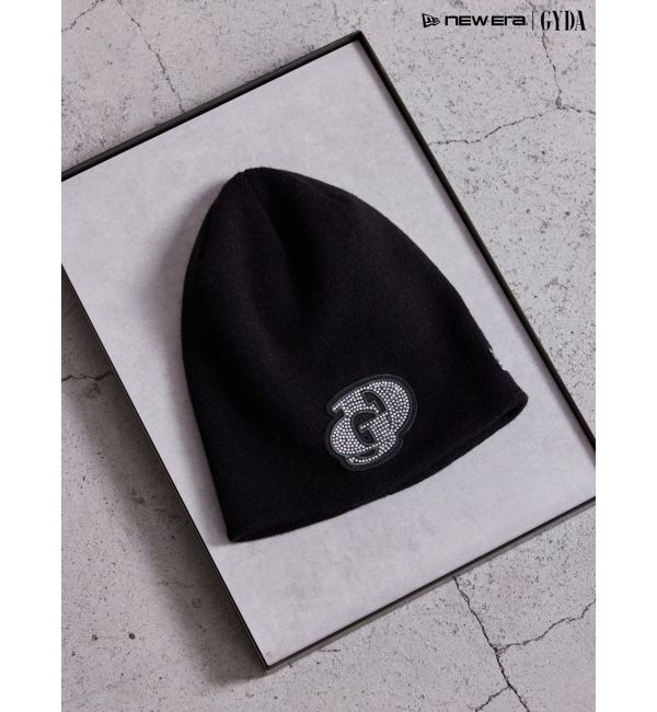 GYDA「GYDA&times;NEWERA GD bijouニットビーニー」|ニット帽|ブラック
