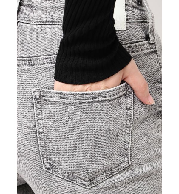 GYDA「ハイウエストBASICフレアデニムパンツ」|デニム|