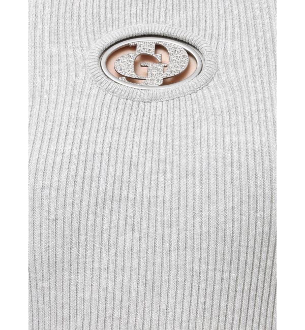 GYDA「GD bijou MOLD LONGニットワンピース」|ワンピース|