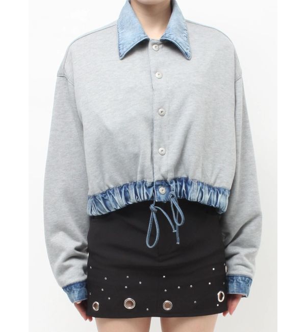 GYDA「reversible chain Symmetry GYDAショートデニムGジャン」|ブルゾン・スタジャン|