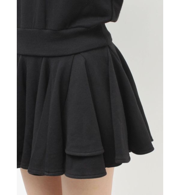 GYDA「GGプレートドッキングフレアスウェットワンピース」|ワンピース|