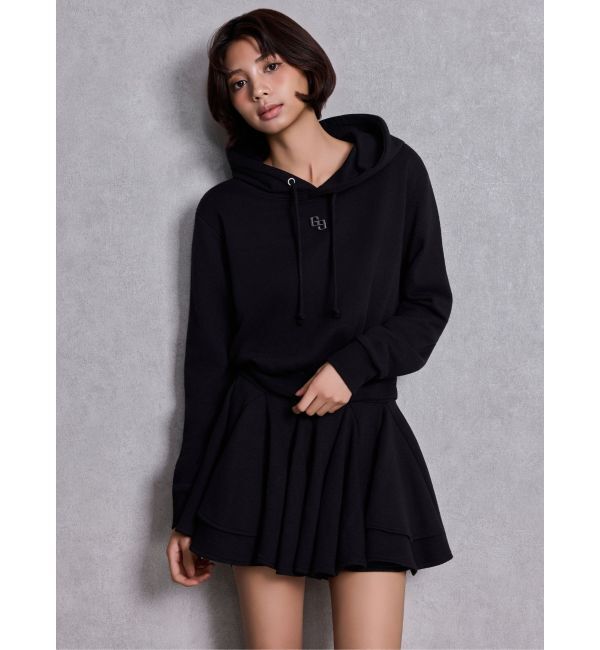 GYDA「GGプレートドッキングフレアスウェットワンピース」|ワンピース|