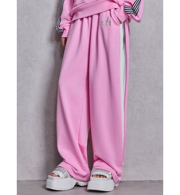 GYDA「GYMINI BUNNYラインスウェットパンツ」|その他|ピンク