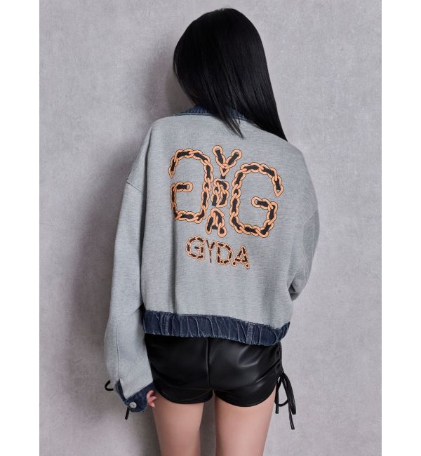 GYDA「GG drawstring fake leatherショートパンツ」|その他|