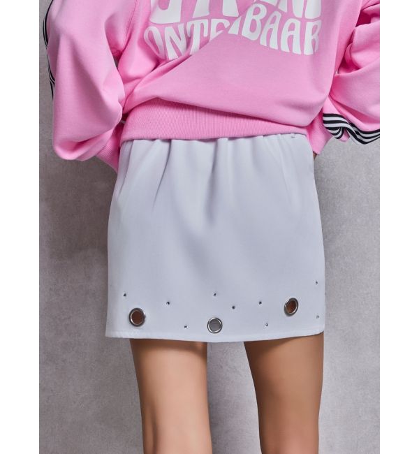 GYDA「bijouハトメスカートライクショートパンツ」|スカート|