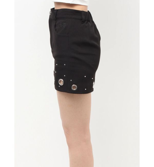 GYDA「bijouハトメスカートライクショートパンツ」|スカート|