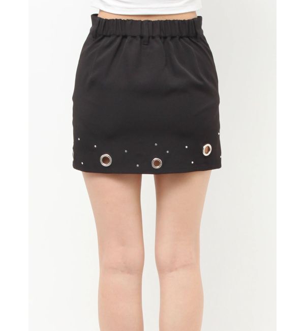 GYDA「bijouハトメスカートライクショートパンツ」|スカート|