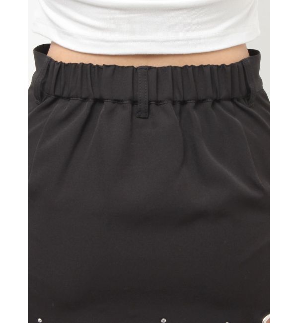 GYDA「bijouハトメスカートライクショートパンツ」|スカート|