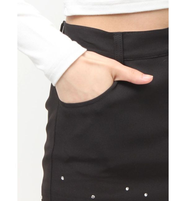 GYDA「bijouハトメスカートライクショートパンツ」|スカート|