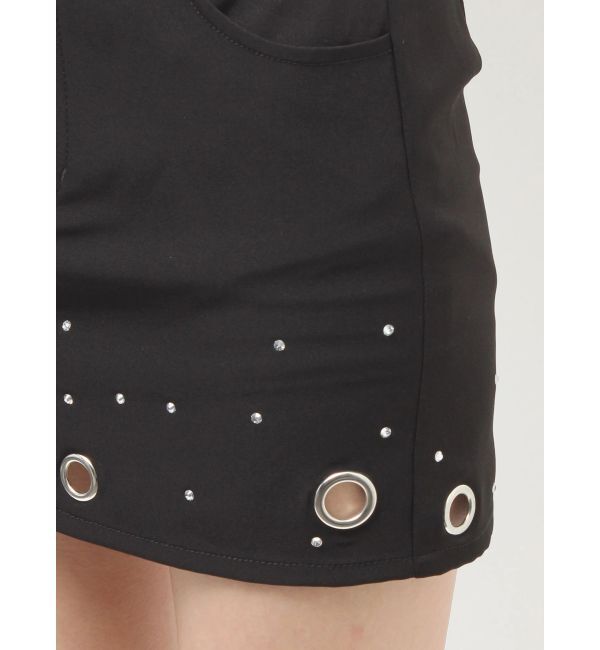 GYDA「bijouハトメスカートライクショートパンツ」|スカート|