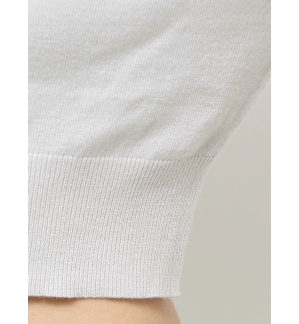 GYDA「Gemyntar embossワンショルニットトップス」|ニット・セーター|