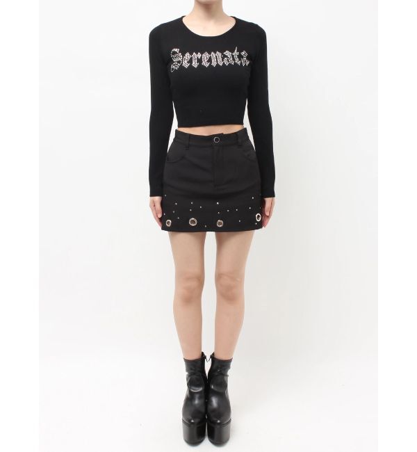 GYDA「Serenata bijouニットトップス」|ニット・セーター|