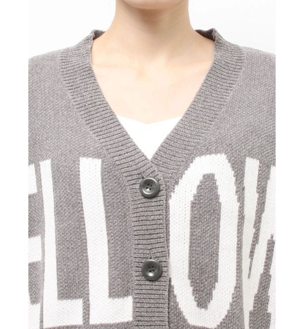 GYDA「MELLOWYモールニットカーディガン」|カーディガン|
