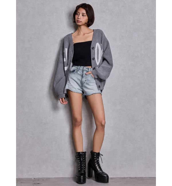 GYDA「MELLOWYモールニットカーディガン」|カーディガン|