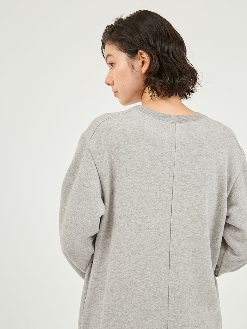 emmi atelier「【セットアイテム】チュールビスチェ&times;裏毛ワンピースセット」|ワンピース|