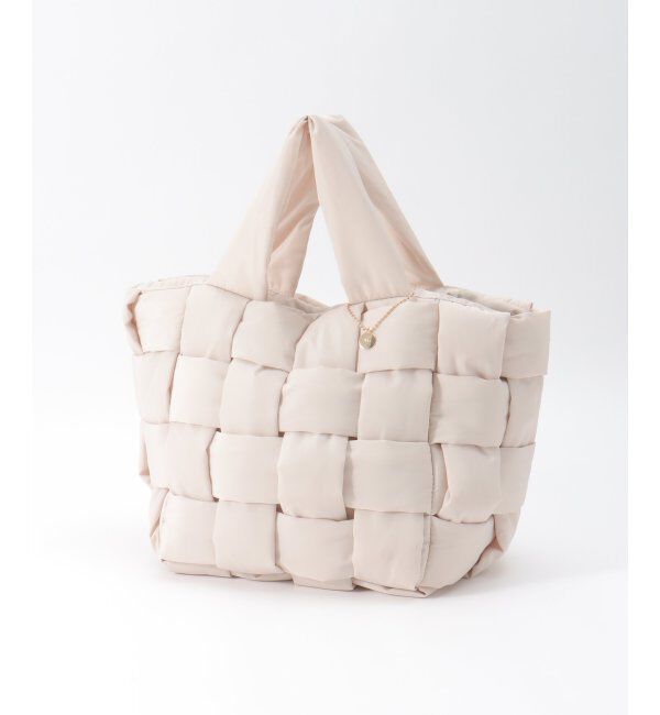 ikka「編み込みメッシュバッグ」|その他|オフホワイト