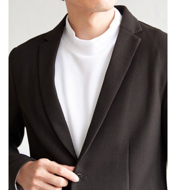 IKKA LOUNGE「ＧＯＫＵラクワークウールライクＪＫＴ」|テーラードジャケット|