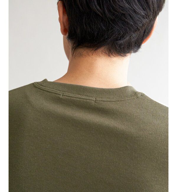 ikka「ポンチジャカードモール切り替えプルオーバー」|パーカー|