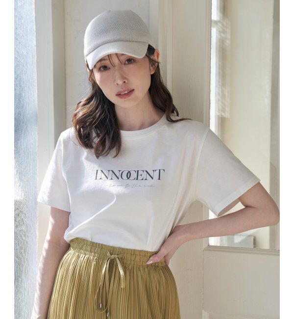 ikka「【親子おそろい】ロゴフォトプリントTシャツ」|Tシャツ・カットソー|