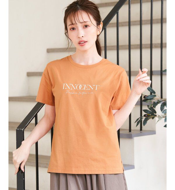 ikka「【親子おそろい】ロゴフォトプリントTシャツ」|Tシャツ・カットソー|
